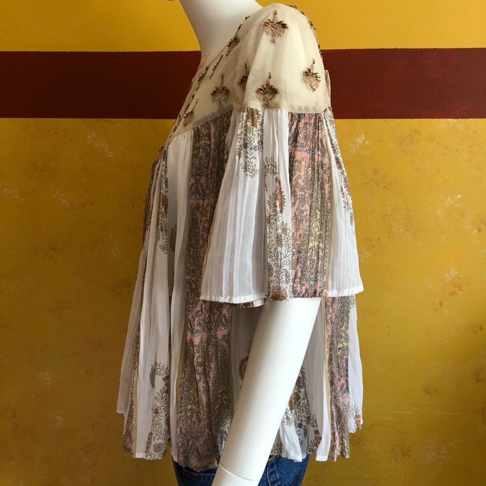 Anthropologie Floreat beaded top - Picture 2 of 8